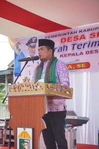 Read more about the article Bupati Pelalawan Hadiri Pisah Sambut dan Syukuran Kepala Desa Sering