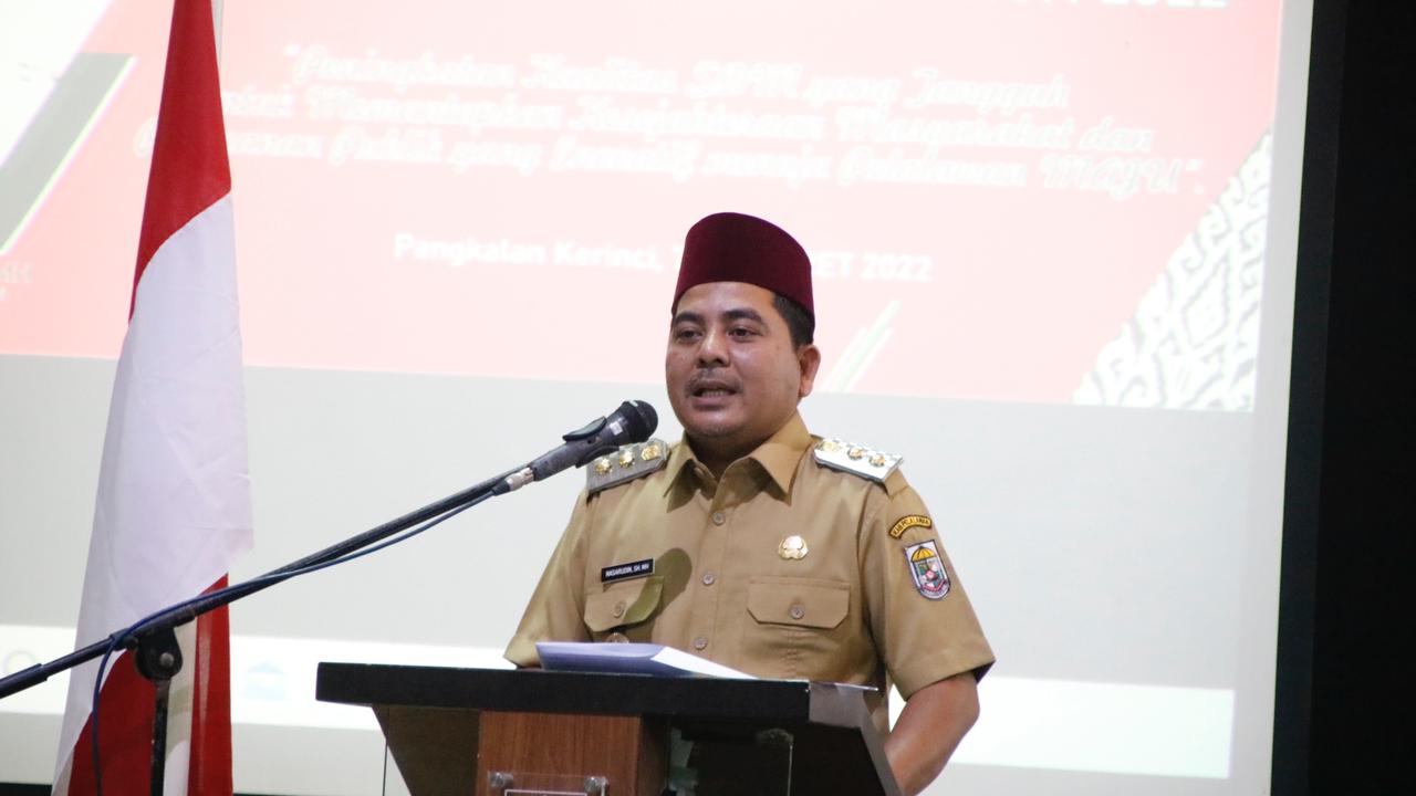You are currently viewing Wakil Bupati Pelalawan Hadiri Pembukaan Forum Perangkat Daerah Kabupaten Pelalawan Tahun 2022