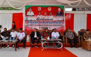 Read more about the article Bupati Pelalawan H. Zukri Hadiri Pelantikan Pengurus KONI Kecamatan Bunut