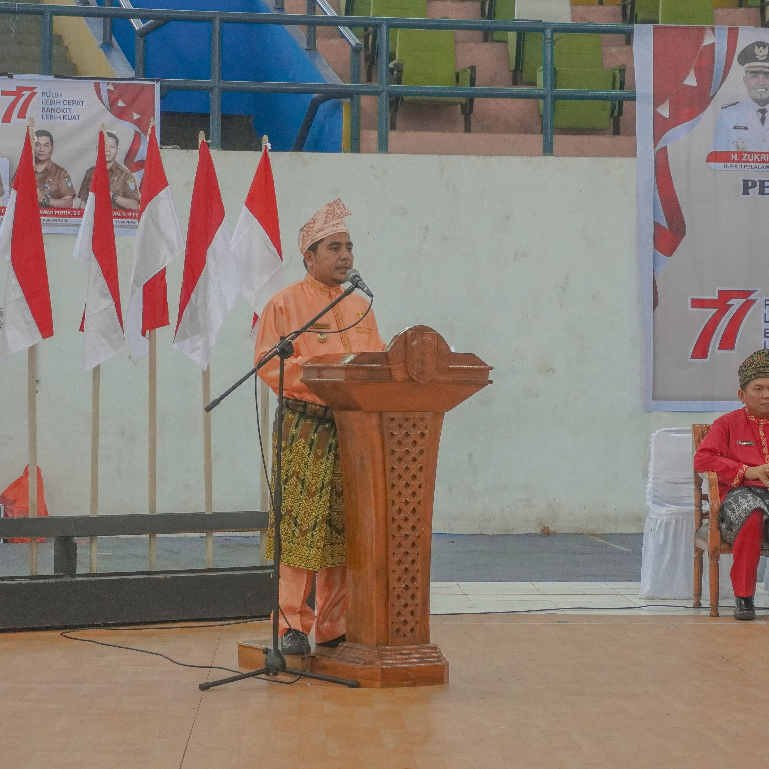 You are currently viewing Wakil Bupati Pelalawan Buka Diklat Paskibraka Tahun 2022