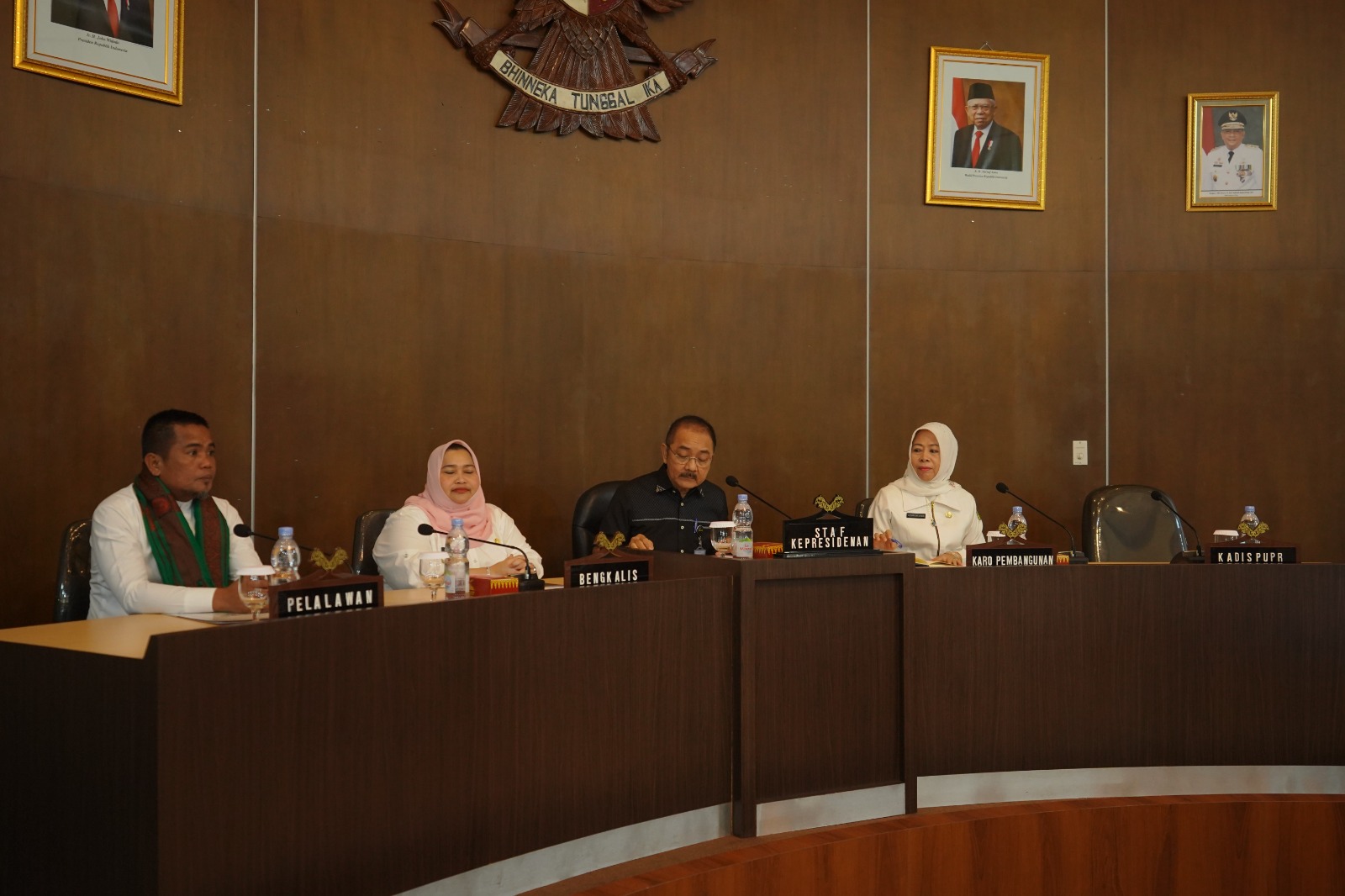 You are currently viewing Bupati Pelalawan Ikuti Rakor Instruksi Presiden Nomor 3 Tahun 2023