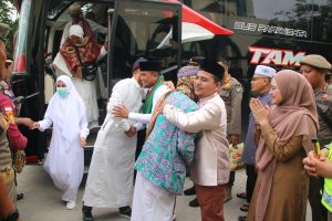 Read more about the article 371 Orang Jemaah Haji Asal Kabupaten Pelalawan Tiba di Pangkalan Kerinci