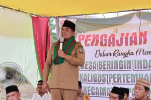Read more about the article Hadiri Ulang Tahun Desa Beringin Indah, Ini Kata Zukri