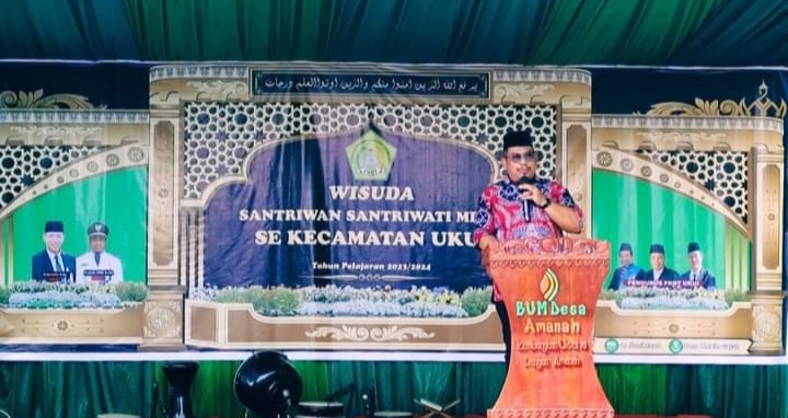 You are currently viewing Camat Ukui Hadiri Wisuda Santriwan Dan Santriwati MDTA Se-Kecamatan Ukui Tahun 2024